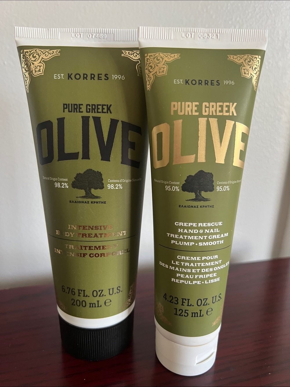 Korres Bundle-Pure Greek Olive Hand & Body Cream
